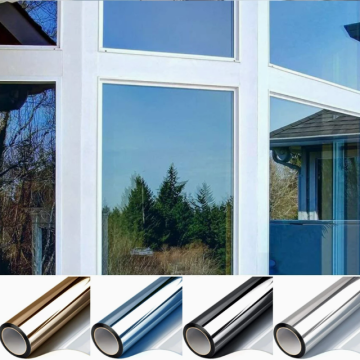 Protective Film Sun Control Privacy Building Window Tint Glass