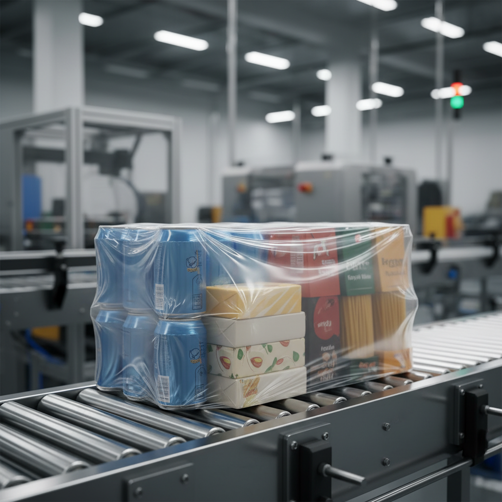 Pe Cling Film For Food And Beverage Multipacks