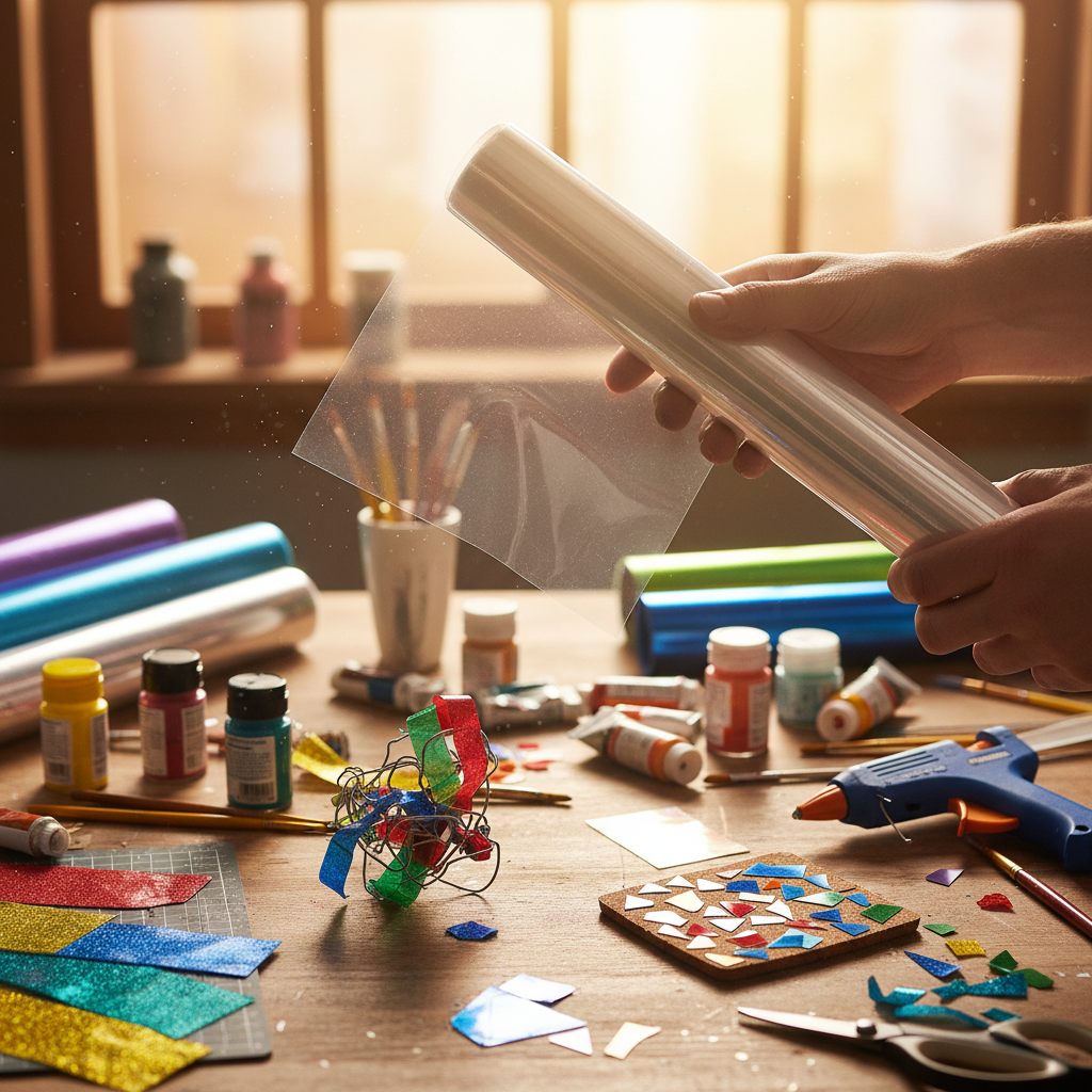 Pvc Wrap Film For DIY Arts And Creative Projects